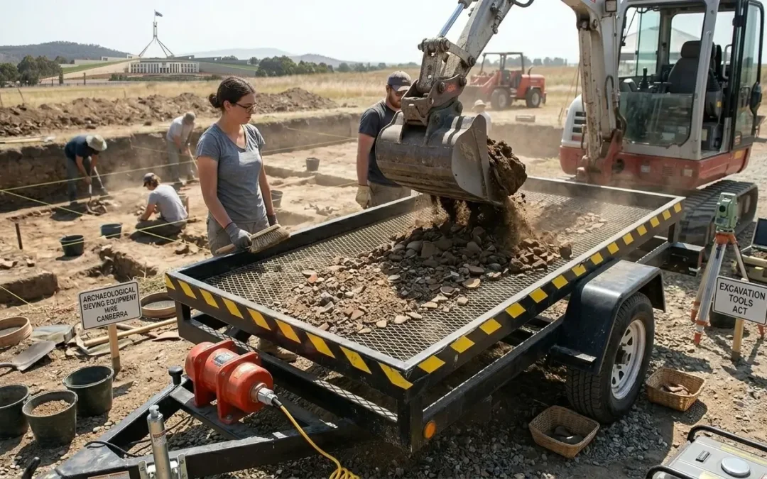 Archaeological Sieving And Excavation Equipment Hire Canberra ACT