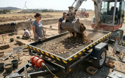 Archaeological Sieving And Excavation Equipment Hire Canberra ACT